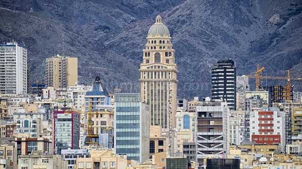 نمایی از محله الهیه تهران